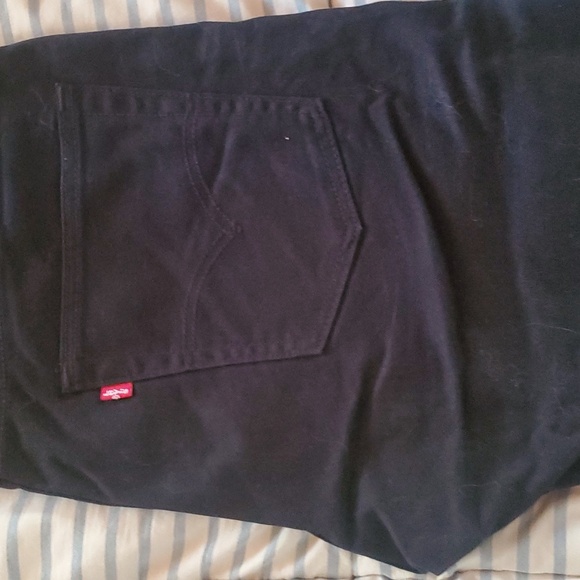 Levi's 513 36x32 Black Jeans - Picture 2 of 5